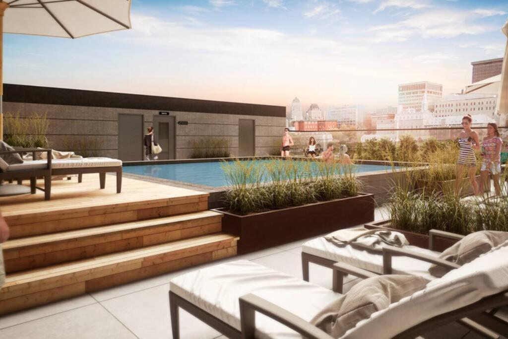 Initial / Reflexion / Centre-Ville De Quebec Apartment Exterior foto